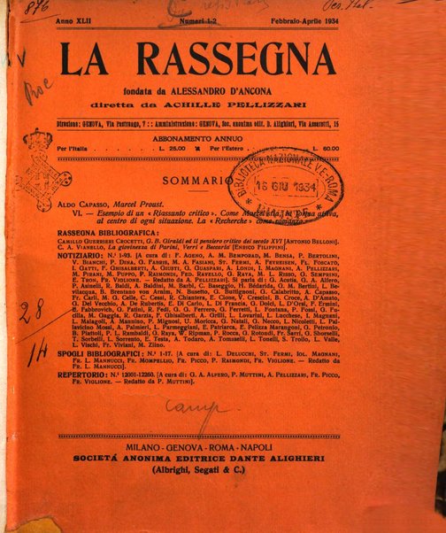 La rassegna