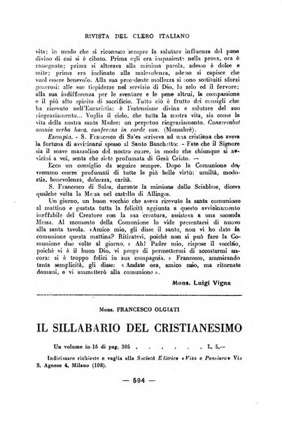 La rivista del clero italiano