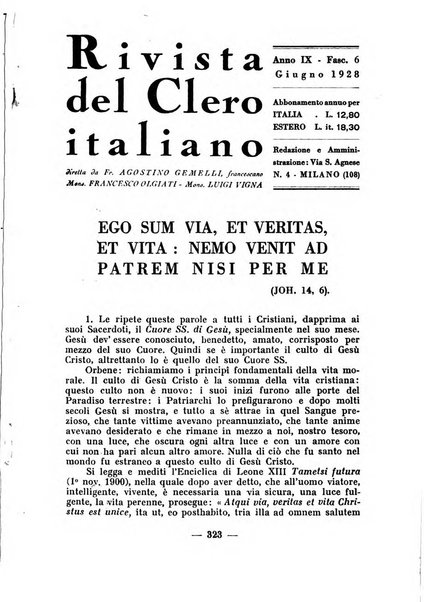 La rivista del clero italiano