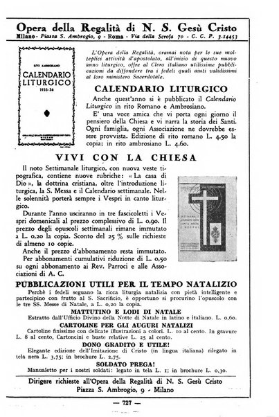 La rivista del clero italiano