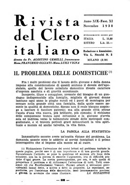 La rivista del clero italiano