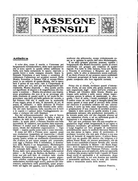 La rivista di Bergamo mensile illustrata