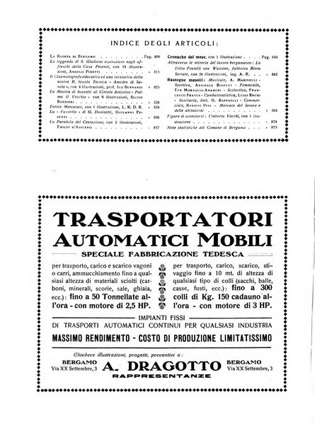 La rivista di Bergamo mensile illustrata