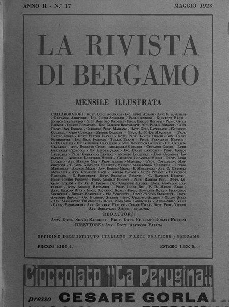 La rivista di Bergamo mensile illustrata