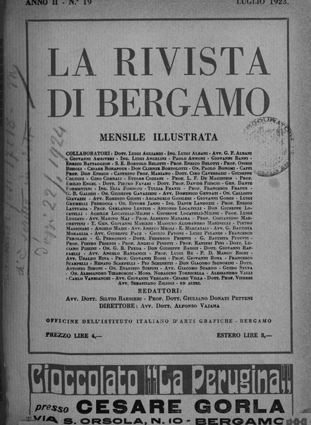 La rivista di Bergamo mensile illustrata