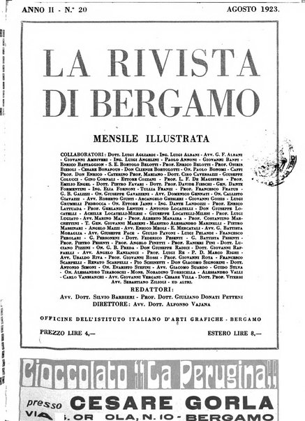 La rivista di Bergamo mensile illustrata