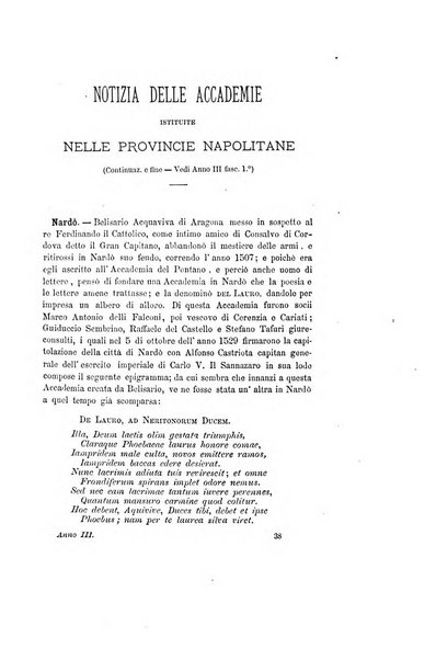 Archivio storico per le province napoletane