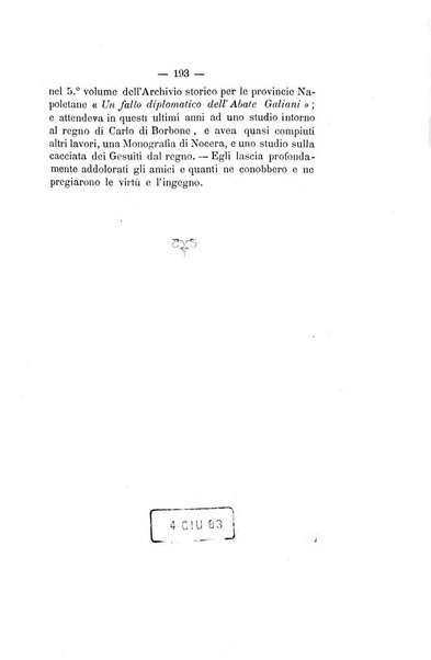 Archivio storico per le province napoletane