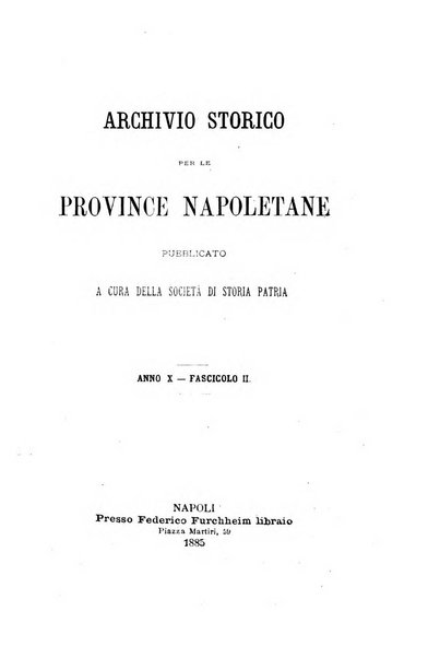 Archivio storico per le province napoletane