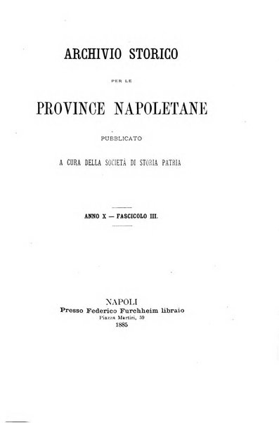 Archivio storico per le province napoletane