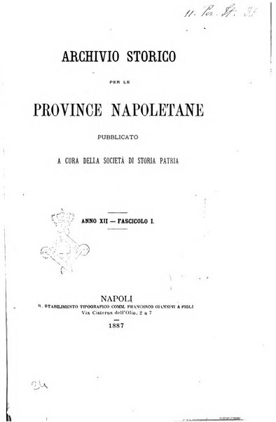 Archivio storico per le province napoletane