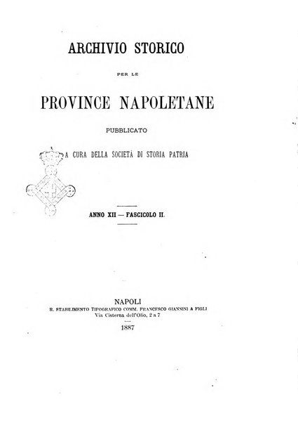 Archivio storico per le province napoletane