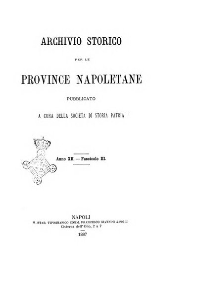 Archivio storico per le province napoletane