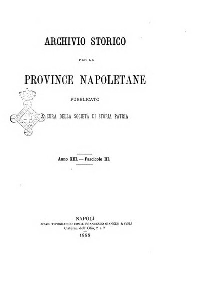 Archivio storico per le province napoletane