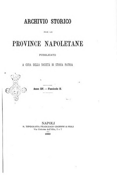 Archivio storico per le province napoletane