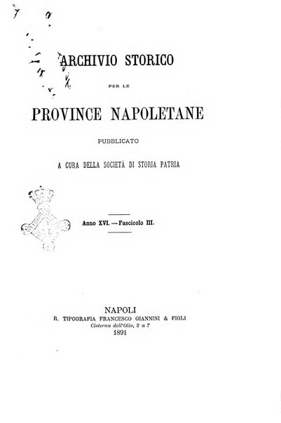 Archivio storico per le province napoletane