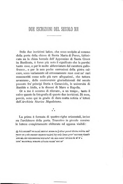 Archivio storico per le province napoletane