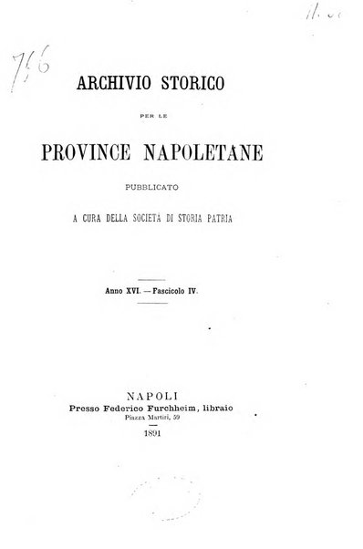 Archivio storico per le province napoletane