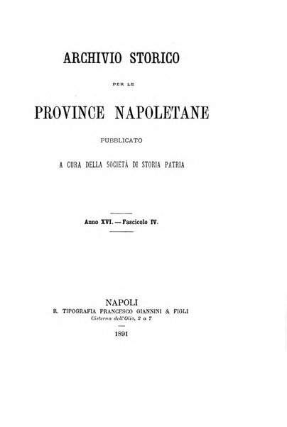 Archivio storico per le province napoletane