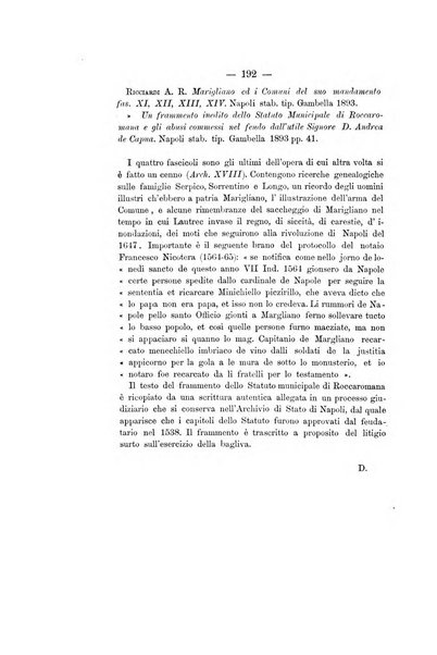 Archivio storico per le province napoletane