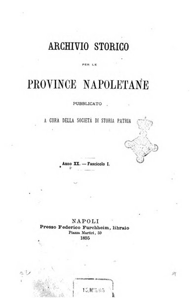 Archivio storico per le province napoletane