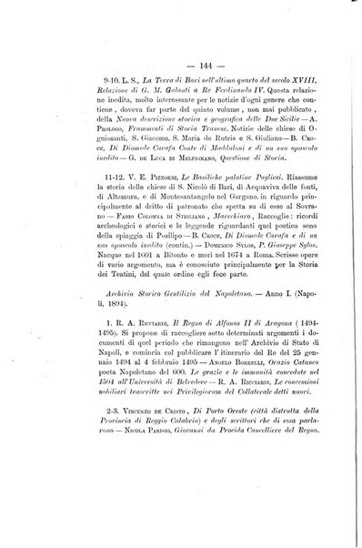 Archivio storico per le province napoletane