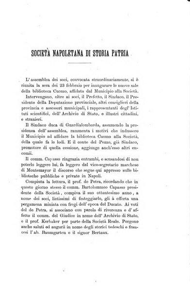 Archivio storico per le province napoletane