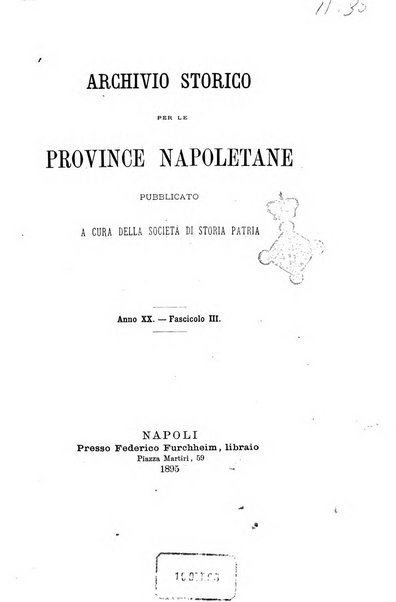 Archivio storico per le province napoletane