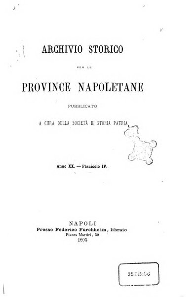 Archivio storico per le province napoletane