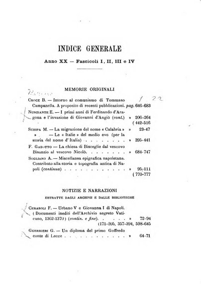 Archivio storico per le province napoletane