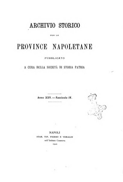 Archivio storico per le province napoletane