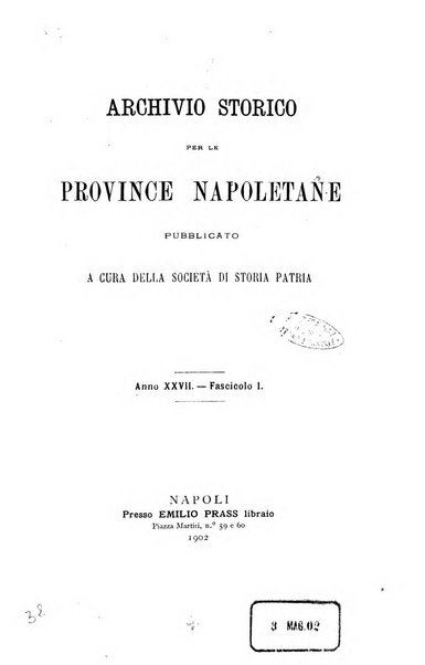 Archivio storico per le province napoletane