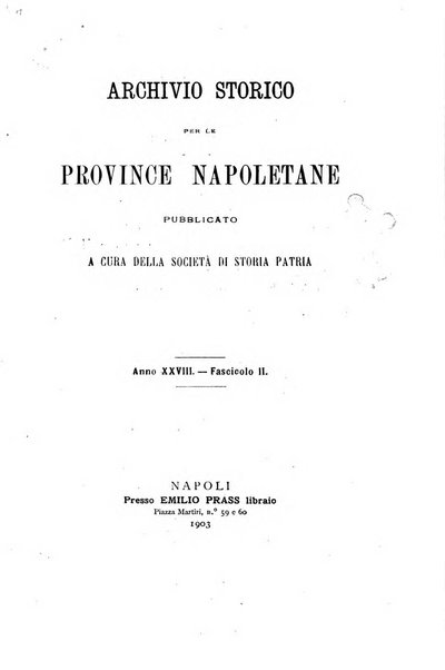 Archivio storico per le province napoletane