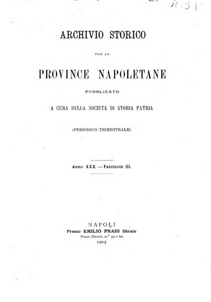 Archivio storico per le province napoletane