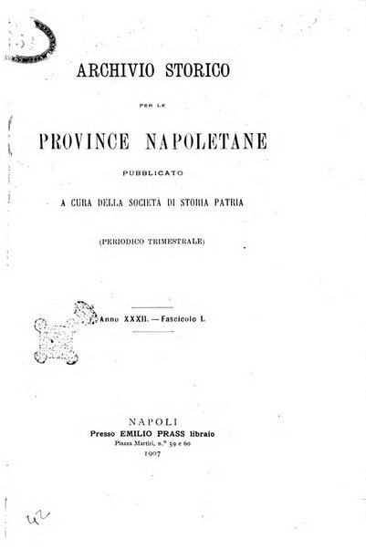 Archivio storico per le province napoletane