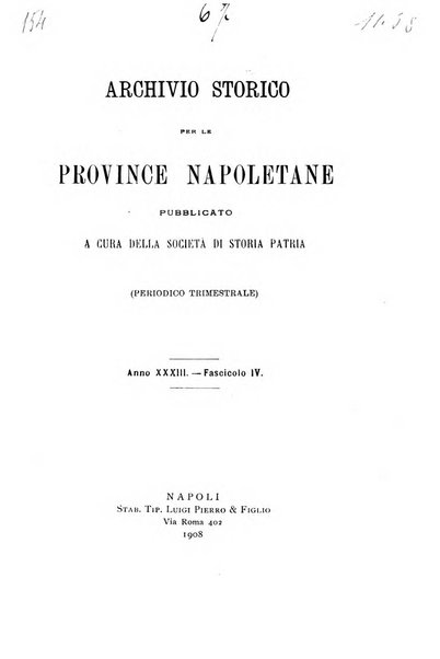 Archivio storico per le province napoletane