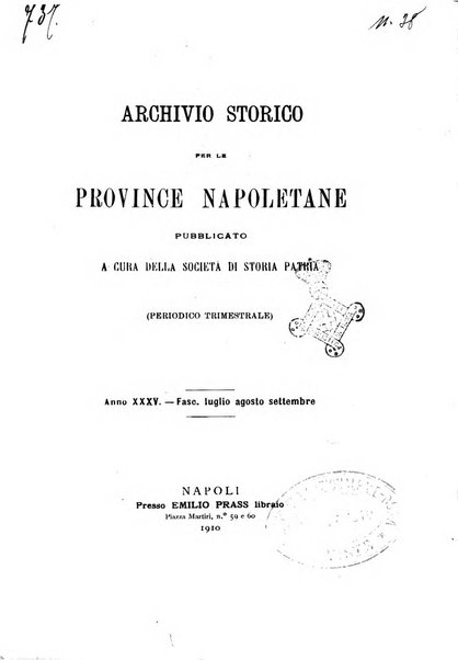 Archivio storico per le province napoletane