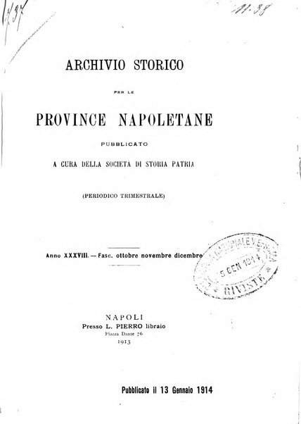 Archivio storico per le province napoletane