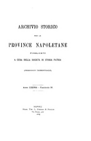 Archivio storico per le province napoletane