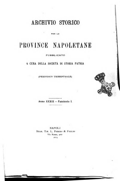 Archivio storico per le province napoletane