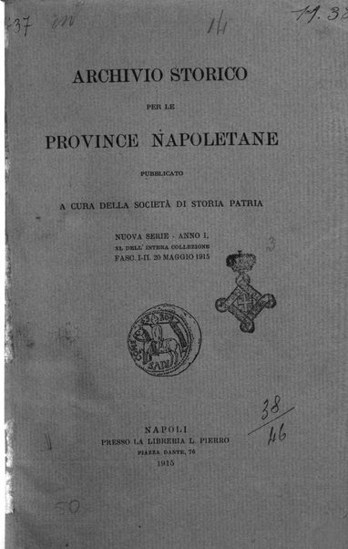 Archivio storico per le province napoletane