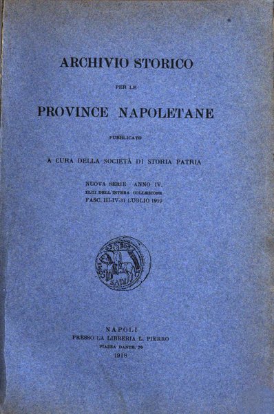 Archivio storico per le province napoletane