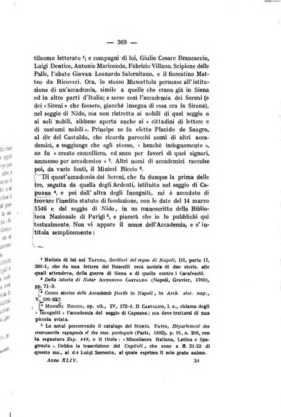 Archivio storico per le province napoletane