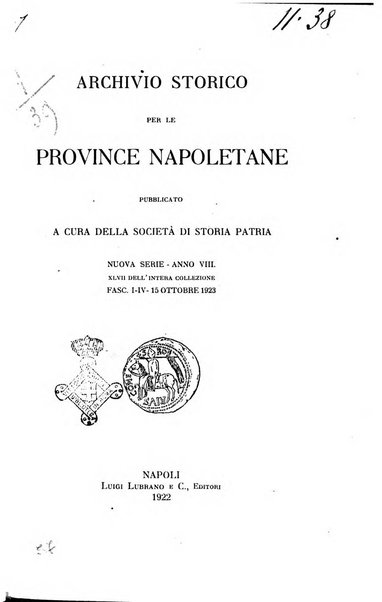 Archivio storico per le province napoletane