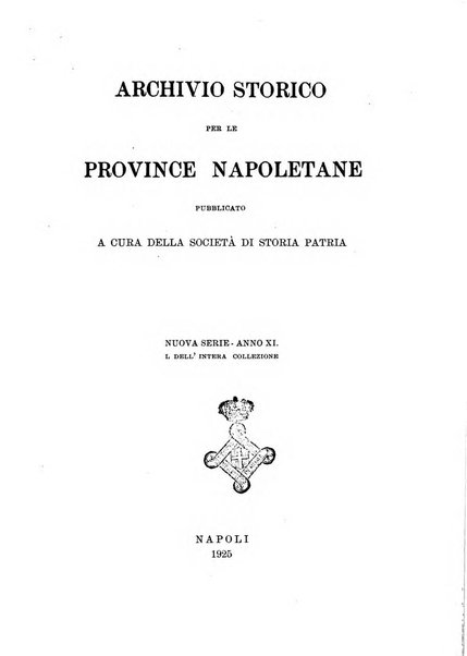 Archivio storico per le province napoletane