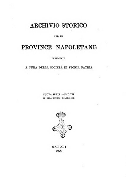 Archivio storico per le province napoletane