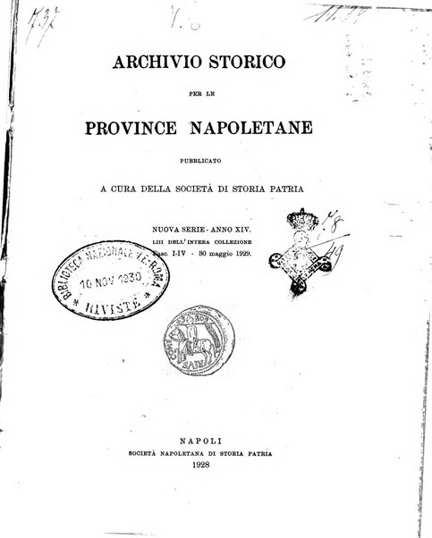 Archivio storico per le province napoletane