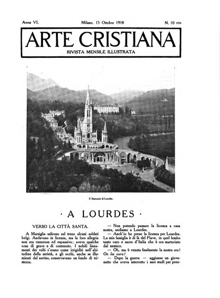 Arte cristiana rivista mensile illustrata