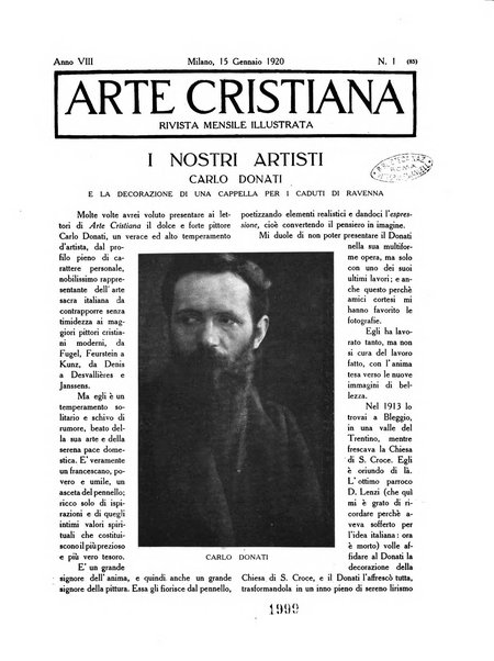 Arte cristiana rivista mensile illustrata