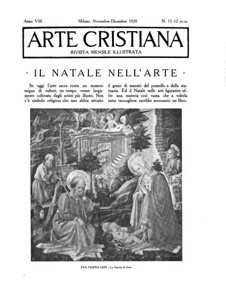 Arte cristiana rivista mensile illustrata